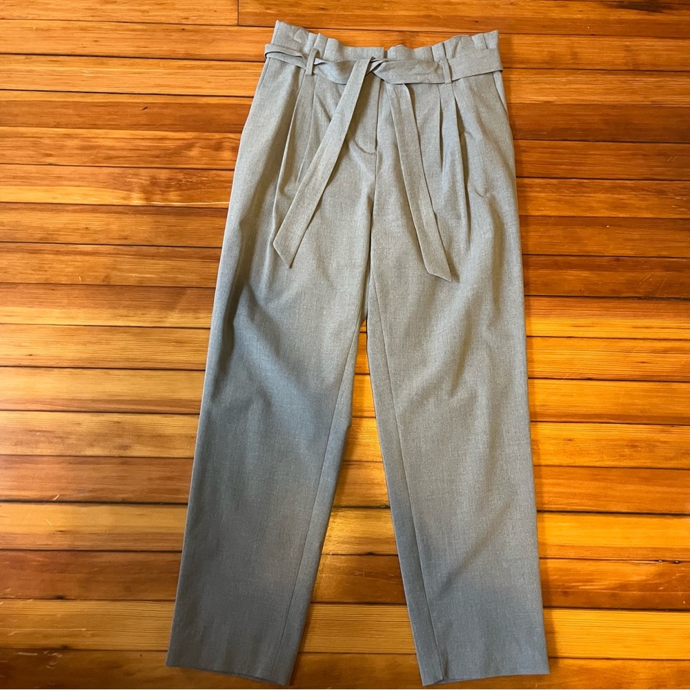 Loft Gray Straight Leg Pants